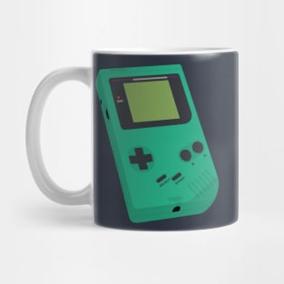 Retro Handheld Green Mug